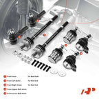 8x Front Inner Outer Tie Rod Ball Joint for Dodge Durango (1998-1999)