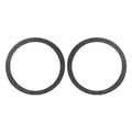 Door Loud Speaker Ring Cover Trim for BMW 3 Series E36 (1991–1999) Suede Black