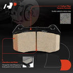Set of 4 Front Ceramic Brake Pads for Nissan Sentra (2002–2006)