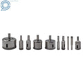 10 PCS Diamond Drill Bit Set for Tiles Glass Ceramic (DIY)
