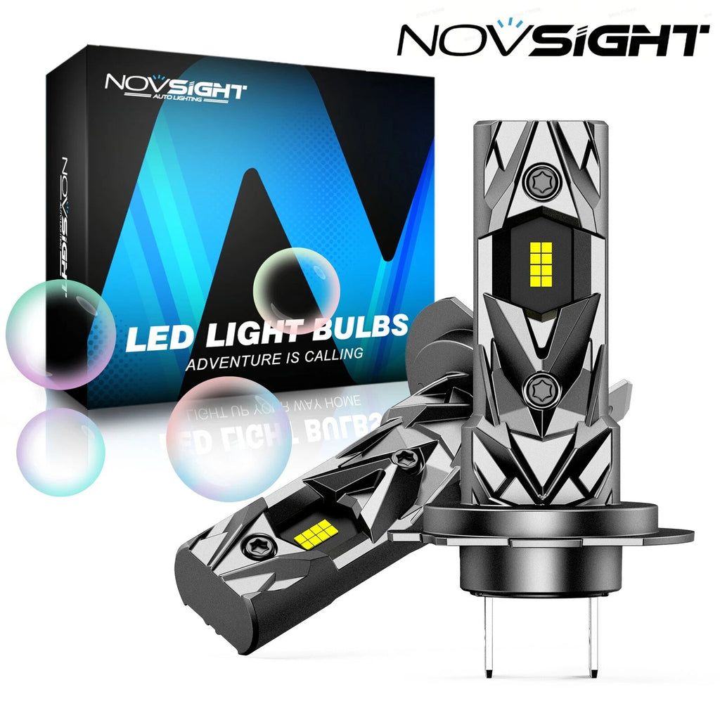 2X LED Headlight Bulbs Kit for NOVSIGHT (6500K, 16000LM, 60W)