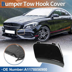 Front Bumper Tow Hook Cover for Mercedes-Benz CLA250 (2014-2019) Black