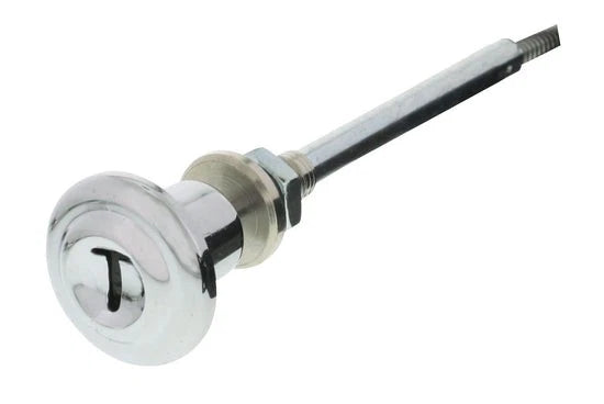 Throttle Cable With Chrome Knob Replacement for 1955–1959 Chevy GMC Truck