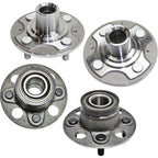 Set of 4 Wheel Hubs for Fit