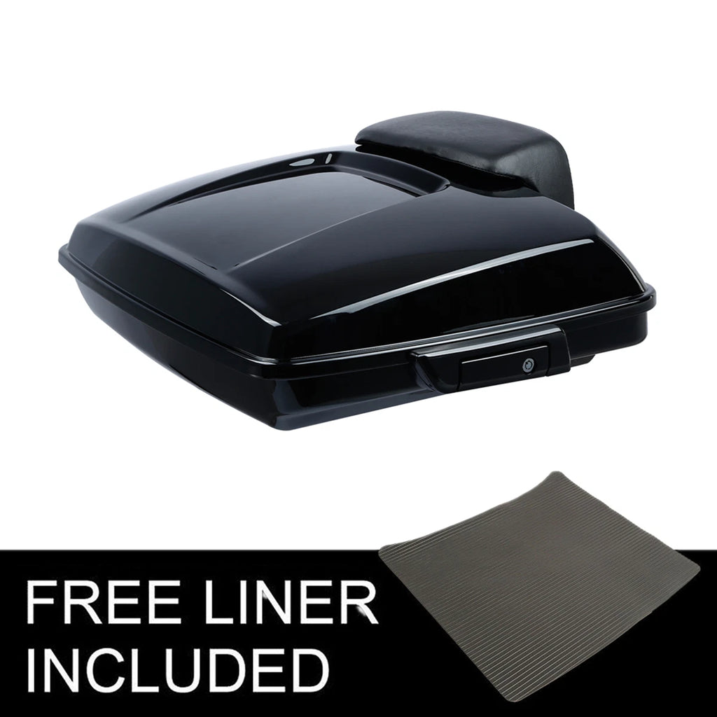 Razo Trunk Backrest Pad & Base Plate for Harley Road Glide King (2014–2025)