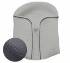 Center Console Lid Armrest Cover for Nissan Rogue (2017–2020) Gray PVC Leather
