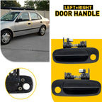 Set of 2 Exterior Front Door Handles for Toyota Corolla & Prizm (1998–2002)