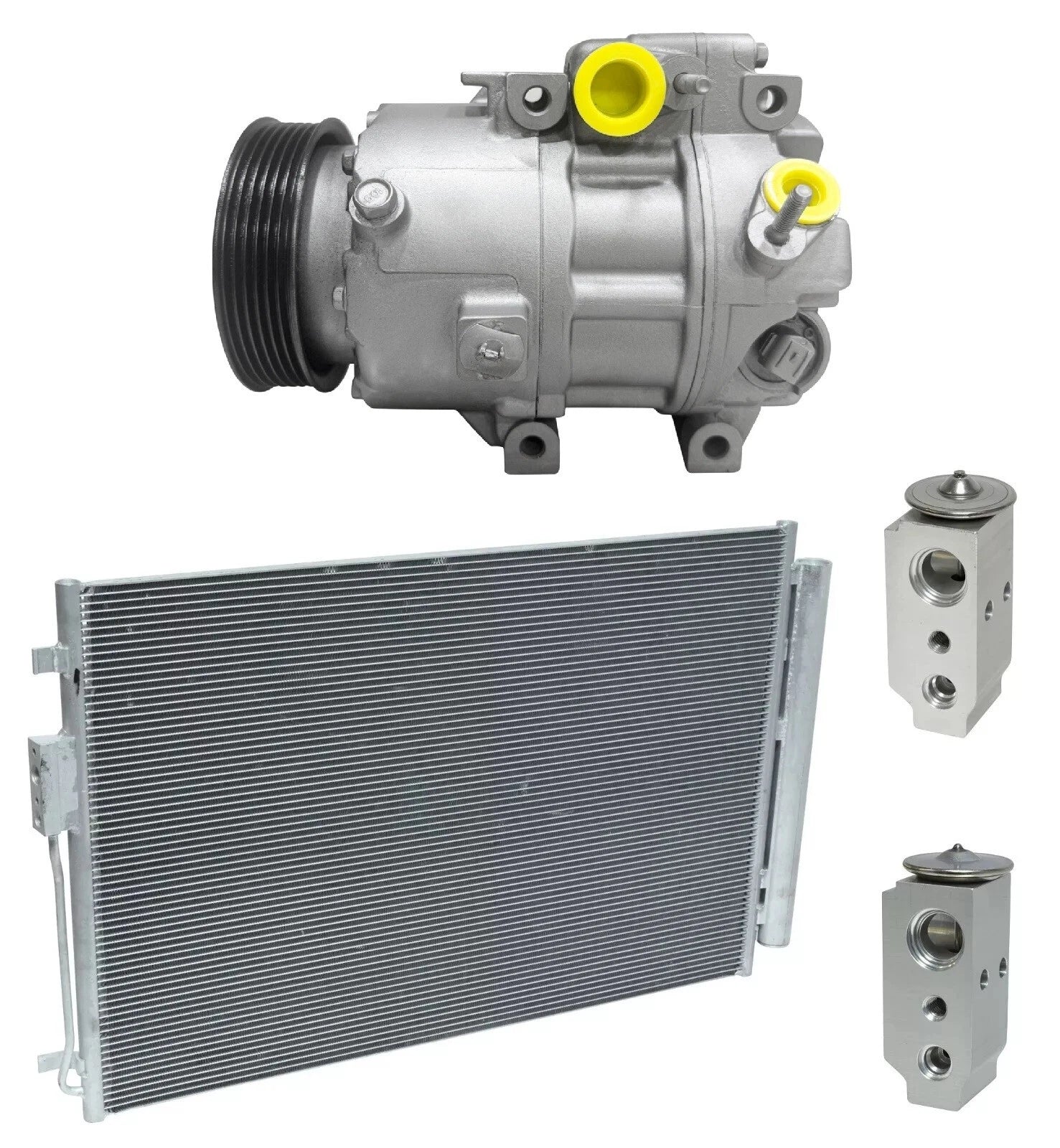 AC Compressor Kit with Condenser for Kia Sedona 3.3L (2018–2018)