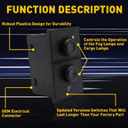 Fog Light Switch for Chevy Avalanche Silverado 1500 Sierra (2001–2006)