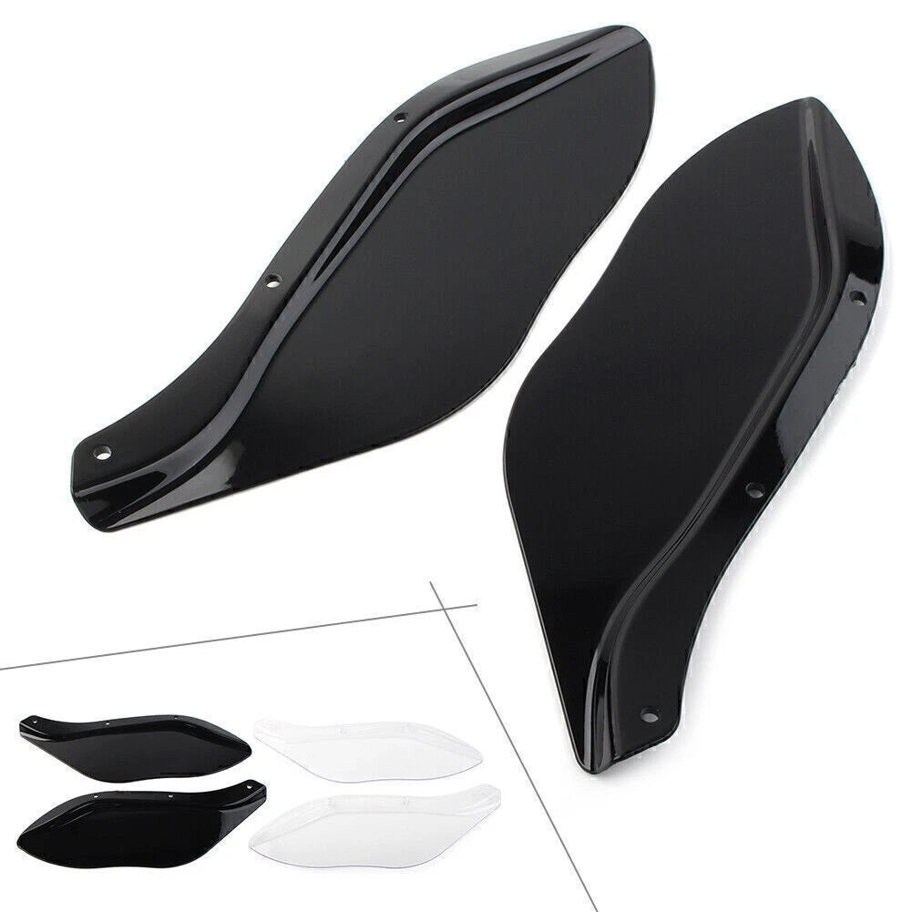 2X Side Fairing Windshield Air Deflector for Harley Street Electra Glide (1996–2013)