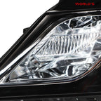 Headlight Halogen for Chevrolet Impala (2015–2020) Black Housing Driver Side