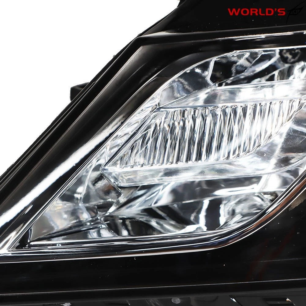 Headlight Halogen for Chevrolet Impala (2015–2020) Black Housing Driver Side