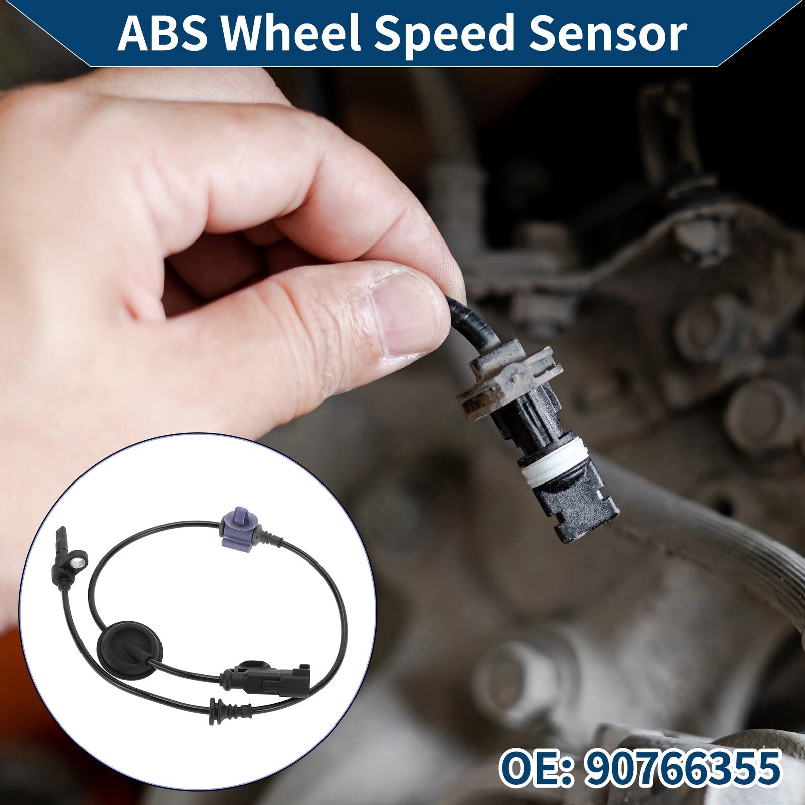 ABS Wheel Speed Sensor No. 90766355 for Chevrolet Cruze (2011–2016)