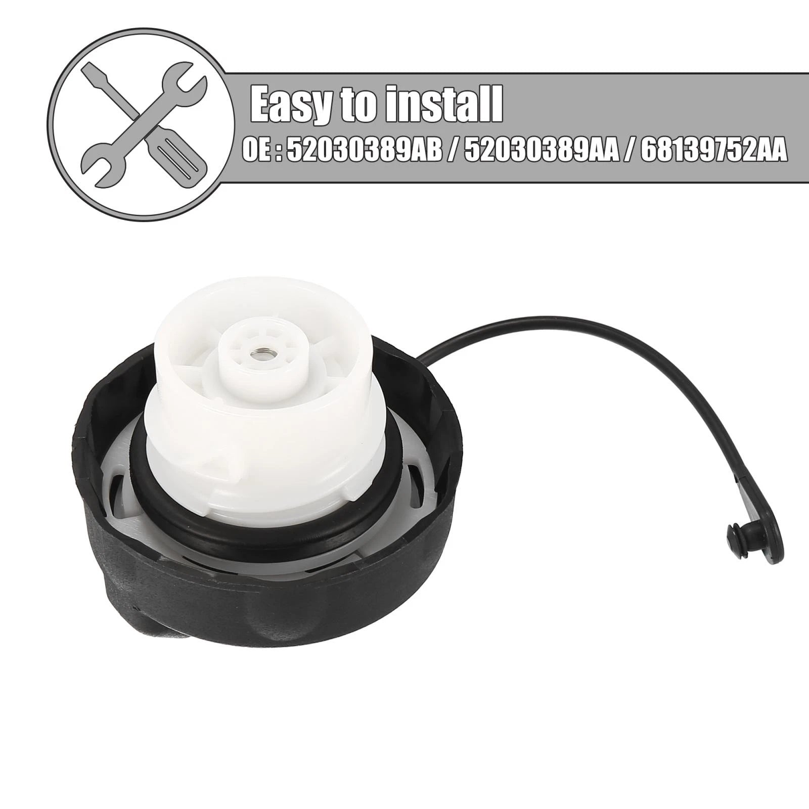 Fuel Tank Cap for Dodge Challenger (2011–2019) 52030389AB 52030389AA