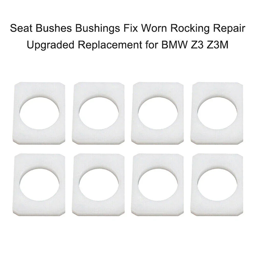 8x Car Seat Rail Bushing Spacers for BMW Z3 E36 E37 E38 (1994-2002)