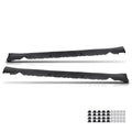 Set of 2 Door Side Skirt Molding for Tesla Model 3 (2017–2025)