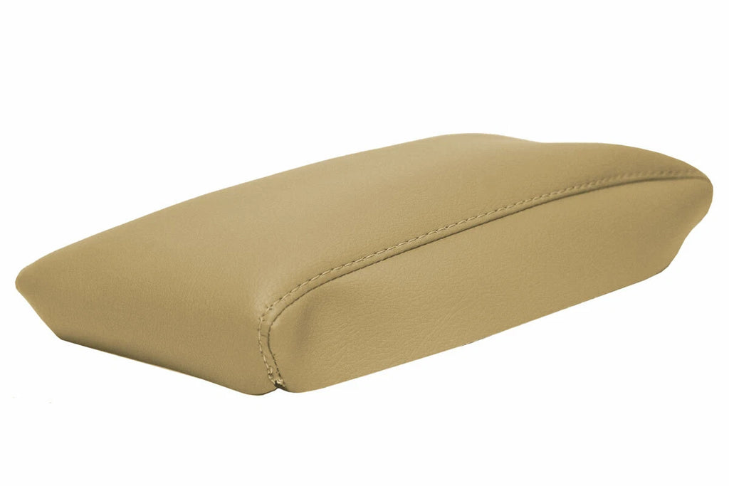 Leather Center Console Lid Armrest Cover for BMW X3 (2003–2010) Beige