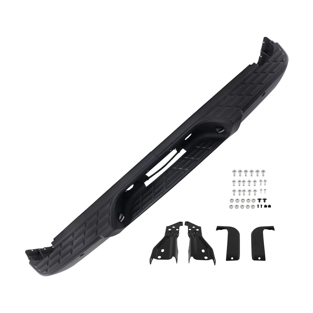 Rear Bumper Assembly for Chevrolet Silverado (2007–2013) GM1191124 Black