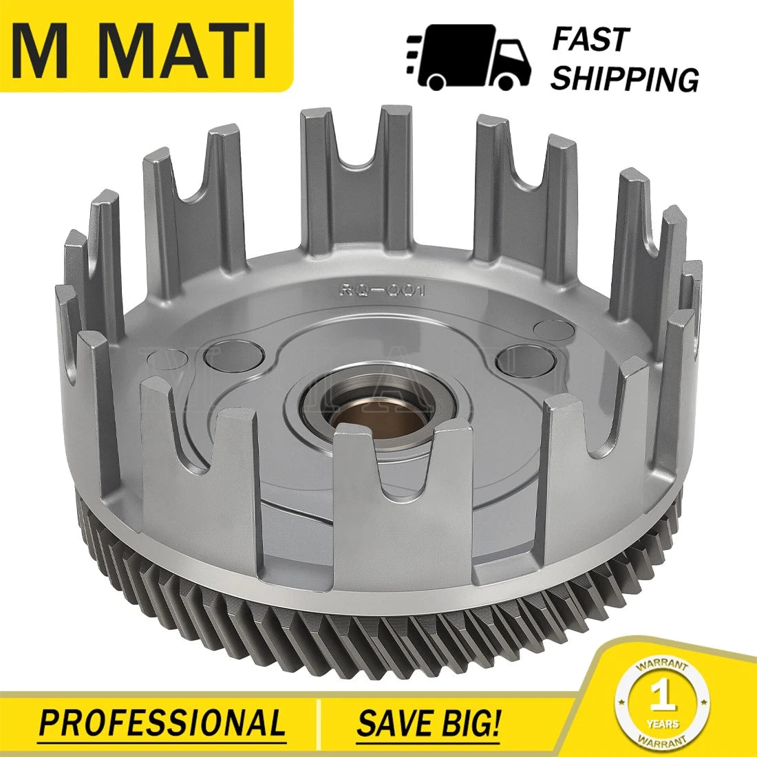 Outer Clutch Basket Gear 3JM-16150-01 for Yamaha Blaster YFS200 (1988–2006)