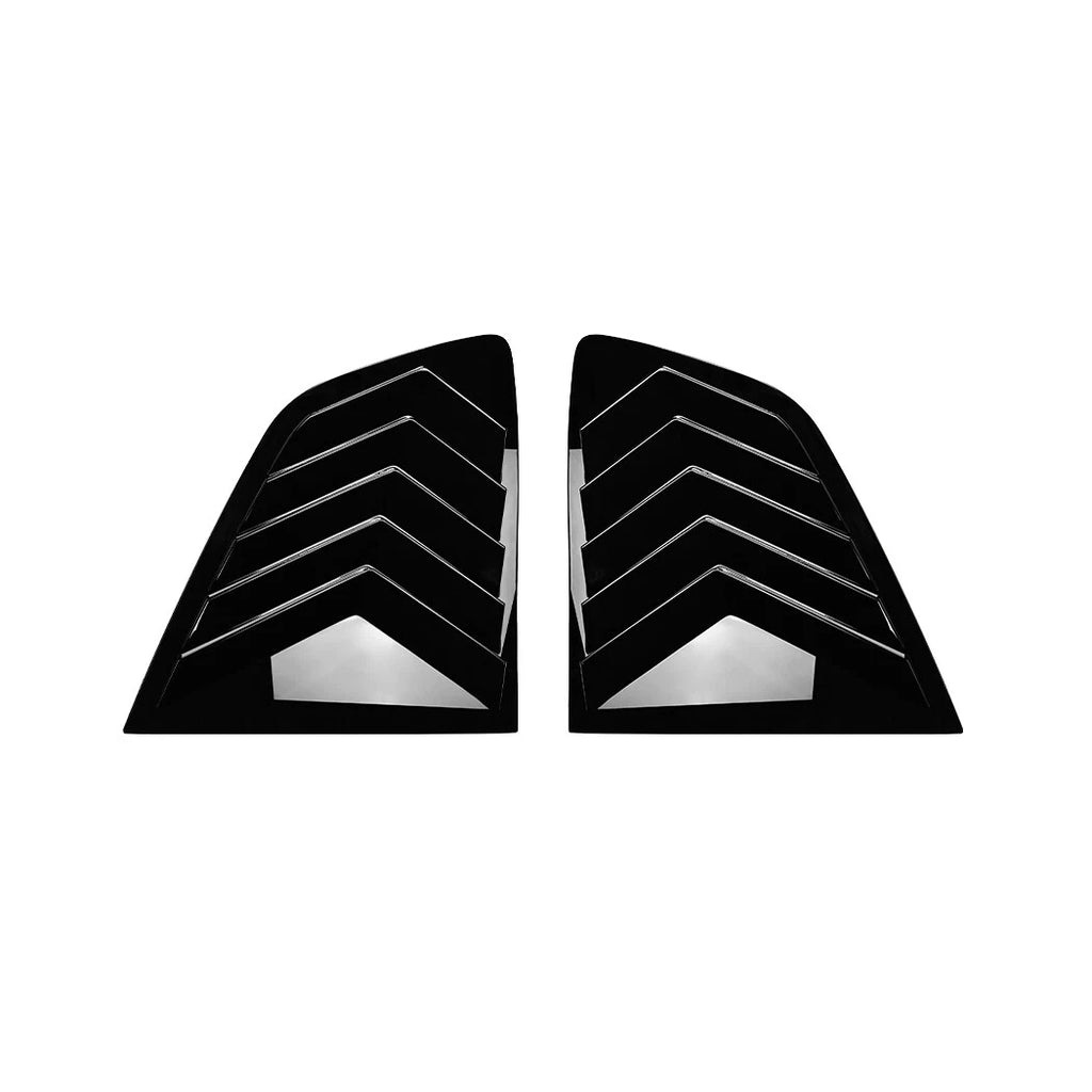 Gloss Black Rear Quarter Window Louver Scoop Vent Cover for BMW X3 G01 (2018–2023)