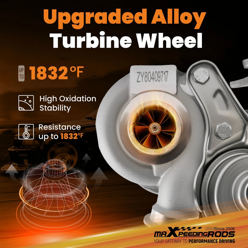 Billet Right Side Turbo for BMW 135i 335i 335xi 3.0L N54 (2007–2015)