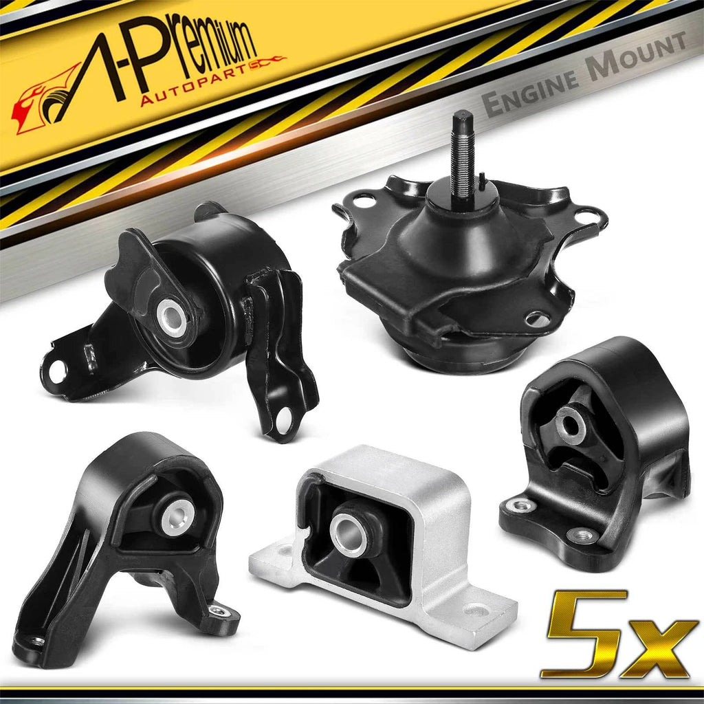 5X Engine Motor & Transmission Mount for Honda CR-V (2002–2006)