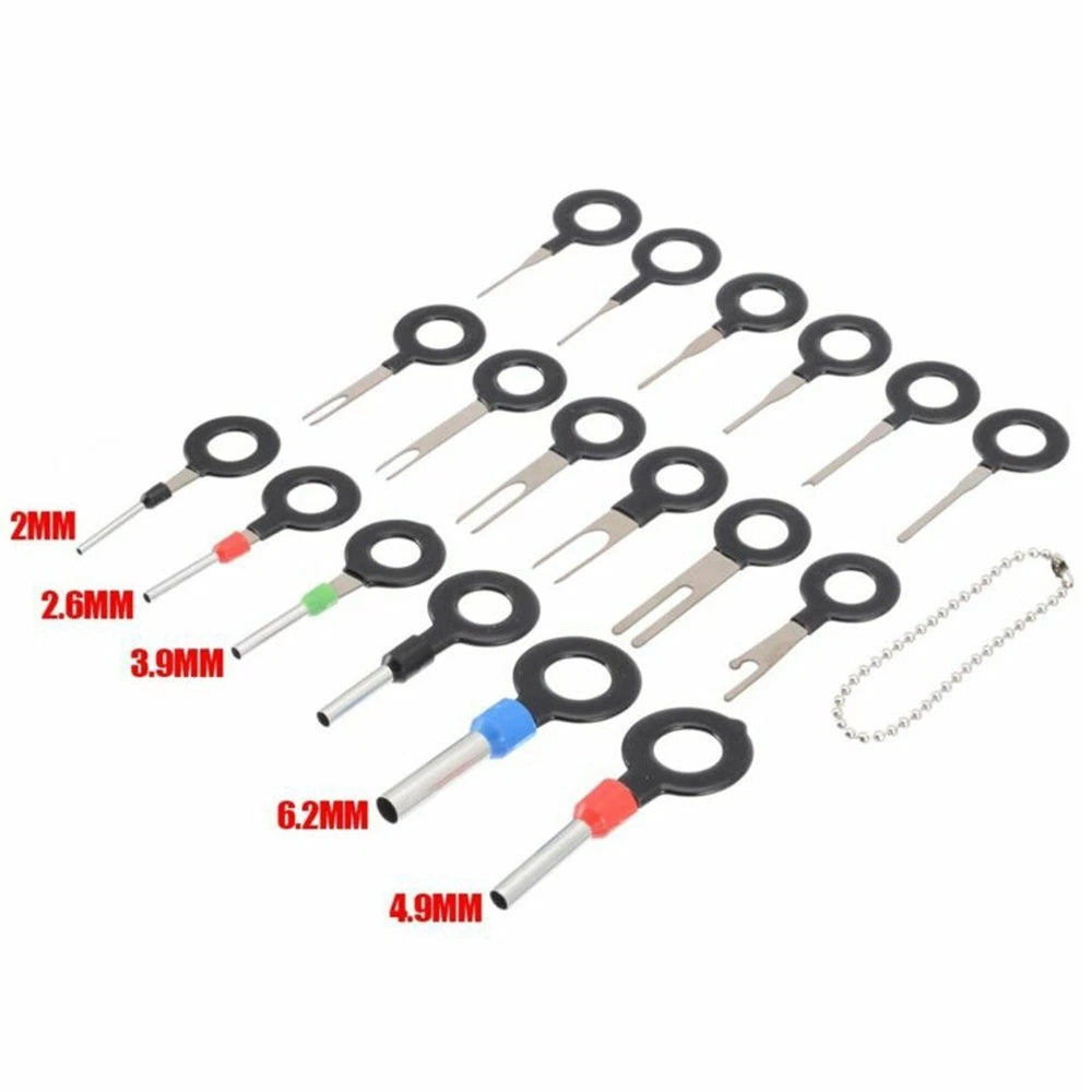 18pcs Wire Terminal Removal Tools for Automotive Electrical Wiring