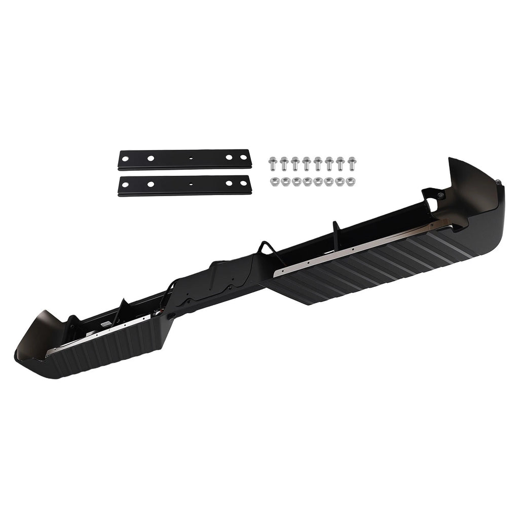 Chrome Steel Rear Bumper for Ford F-250/F-350 Super Duty (2008–2016)