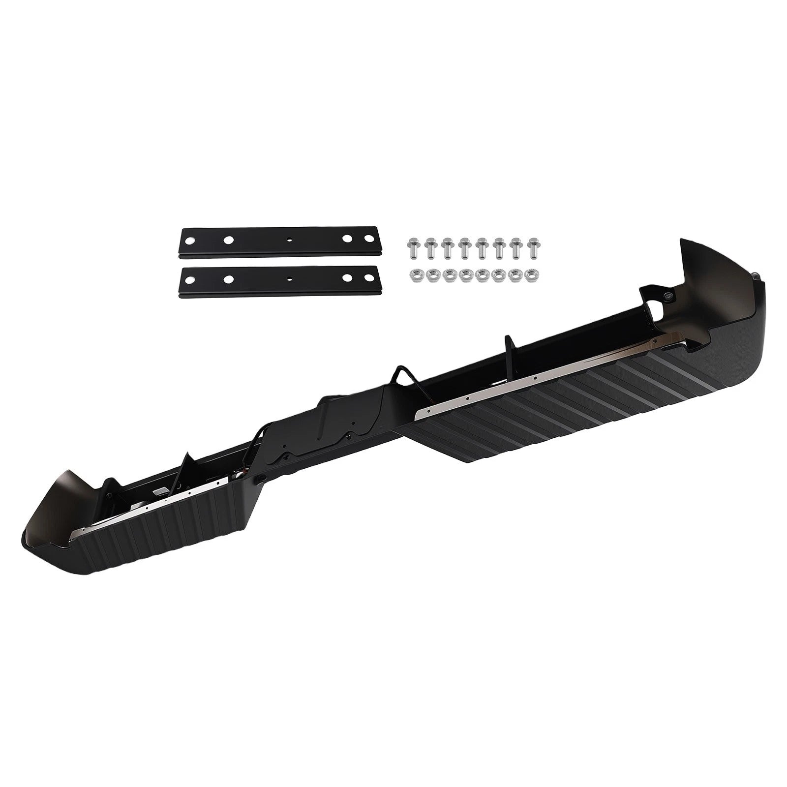 Chrome Steel Rear Bumper for Ford F-250/F-350 Super Duty (2008–2016)