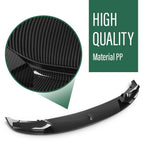 Carbon Look Front Bumper Lip Spoiler for BMW F10 535i 528i 550i