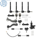 15PCS Front Ball Joints Tie Rods Pitman Idler Arm for GMC Chevy K1500 K2500