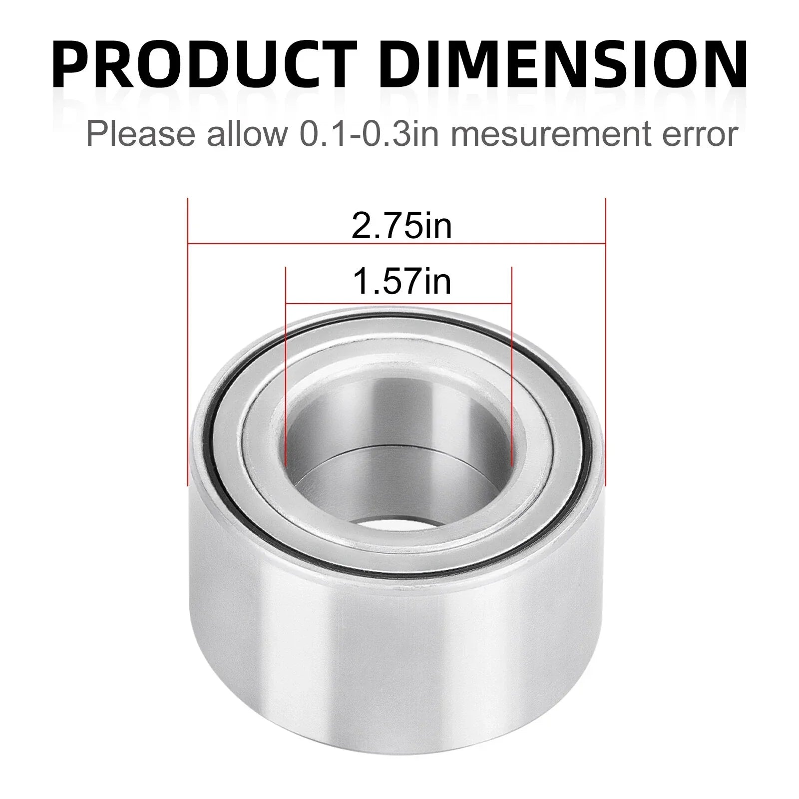 Front & Rear Wheel Bearing Kit for Honda Pioneer 1000 (2016–2022)