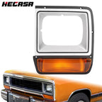 Headlight Bezel with Corner Light for Dodge Pickup (1986–1990)