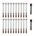 22Pcs Cylinder Head Bolts Kit for Chevrolet Silverado GMC Sierra (2014–2019)