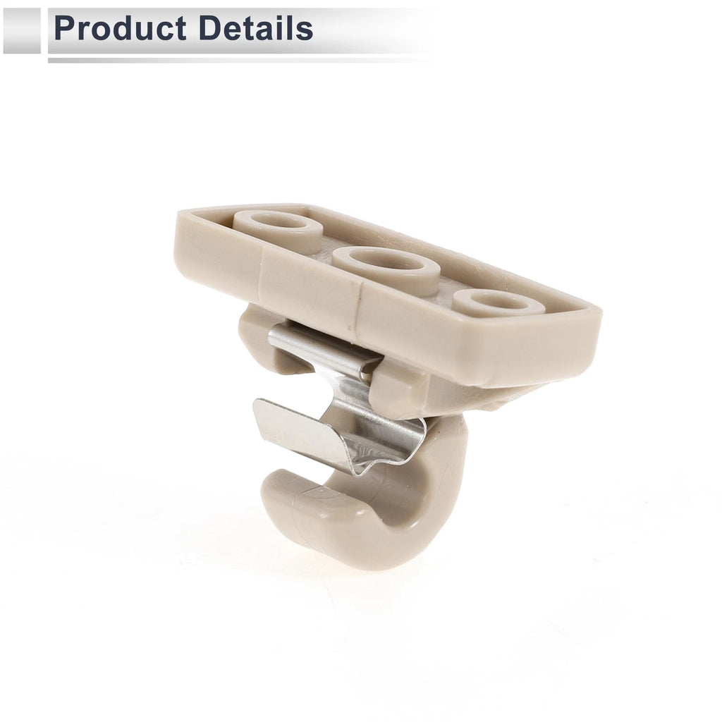 Sun Visor Holder Clip for Volkswagen Bora Golf Mk4 Caddy (1998–2006) 3B0857561B Beige