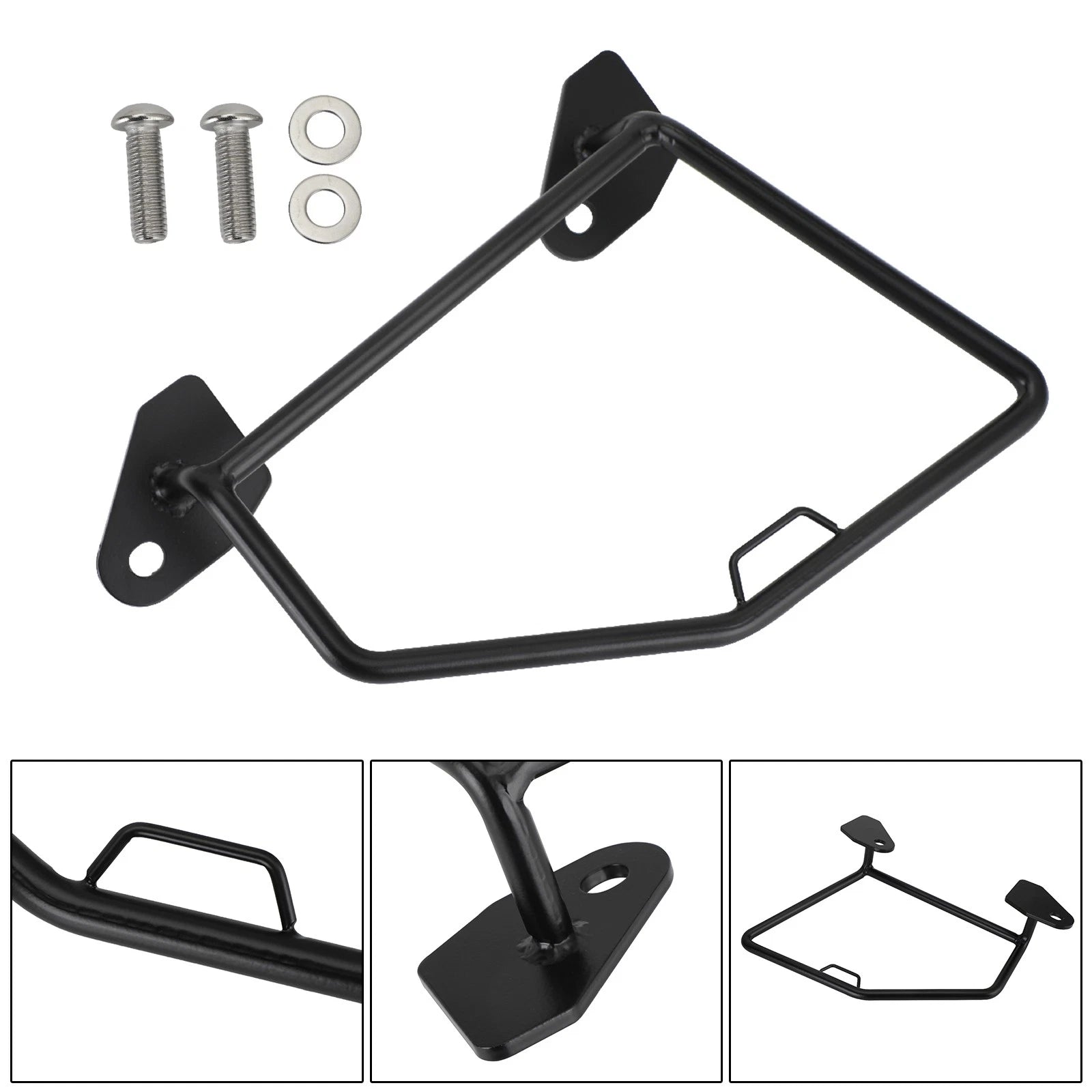 Luggage Rack Side Saddle Bag Mount Bracket Left for Honda CM/CMX 300/500 (2017–2022)