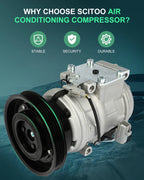 A/C Compressor for Toyota Celica, Solara (1997–2001) 10PA17C 57398 2.0 2.2.5L