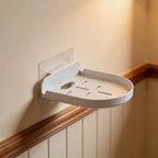2 Pack Acrylic Floating Shelf for Baby Monitor Wall Mount (No Drilling)