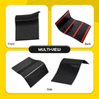 Carbon Fiber Interior Door Handle Panel Cover for Ford F150 (2015–2020)