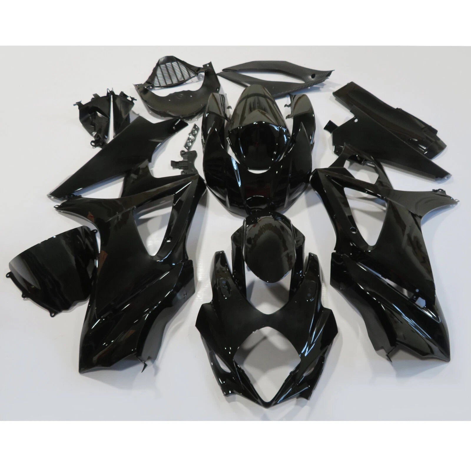Injection Black ABS Fairing Kit for Suzuki GSXR 1000 (2007–2008)