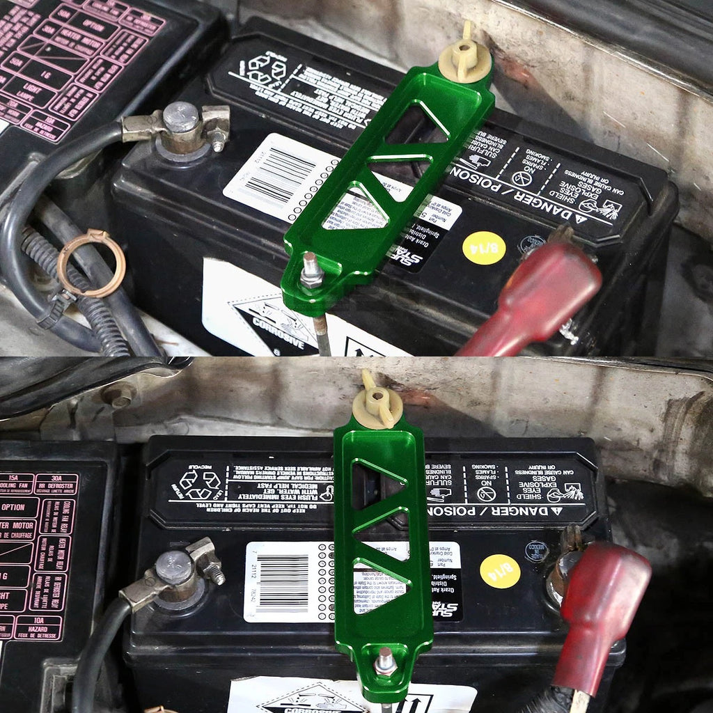 Battery Tie Down Mount Bracket Kit for Universal Vehicles (170mm/145mm)