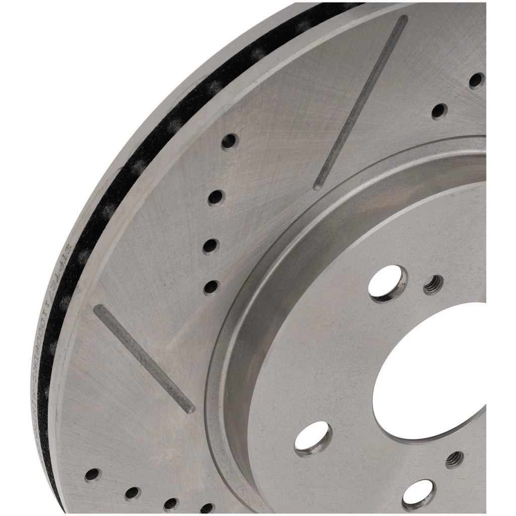 Front & Rear Brake Disc Rotors for Toyota Sienna (2004–2010)
