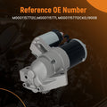 Starter Motor for Honda Odyssey 3.5L V6 (2007–2010) 31200-GLY-A02 19 Teeth 12V