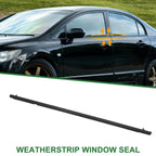 1pc Rear Left Weatherstrip Window Seal No. 72950SNAA01 for Honda Civic (2006–2011)