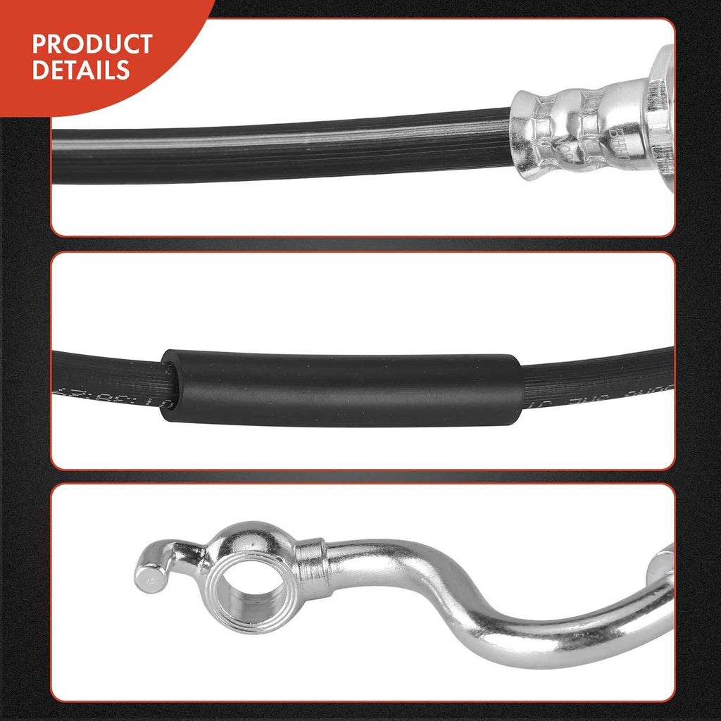 Front Left Brake Hydraulic Hose for Nissan Titan (2004–2007)