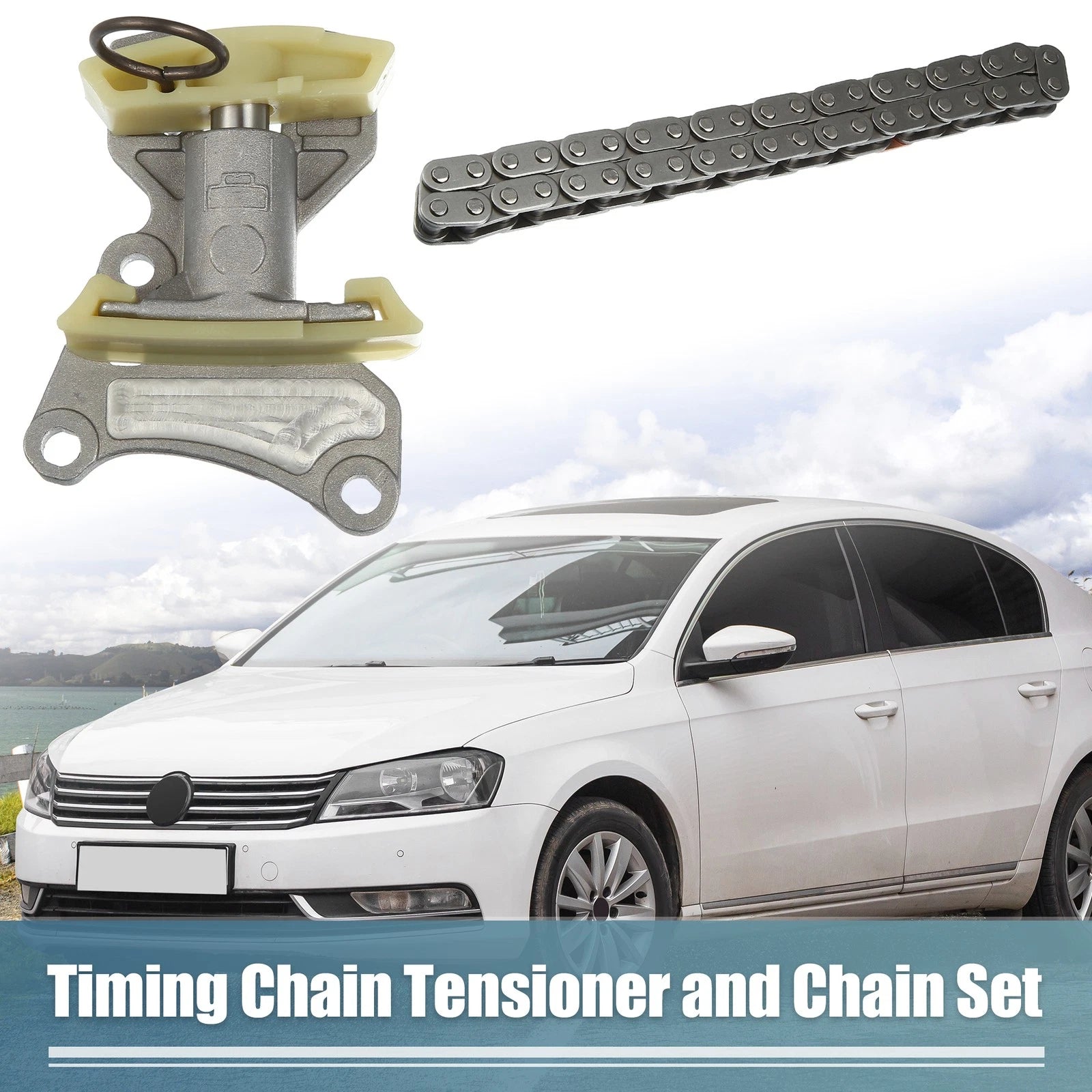 Timing Chain Tensioner Set for Volkswagen Jetta (2006–2010) 06F109217A 06D109229B