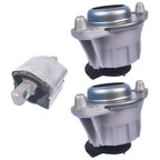 3X Engine Motor Mount for Mercedes C230 C250 300 E350 E400 (2008–2016)