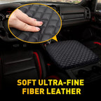 Leather Center Console Lid Armrest Cover for Dodge Ram 1500 2500 3500 (2019–2024)