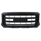 Gloss Black Front Bumper Grill for GMC Sierra 1500 (2014-2015)