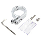 1 1/4" Chrome Universal Handlebar Mounts for Harley